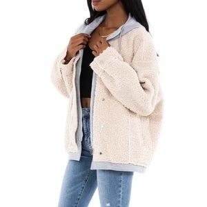 LBLC THE LABEL | Indie Jacket | Oatmeal and Heather Gray | XS